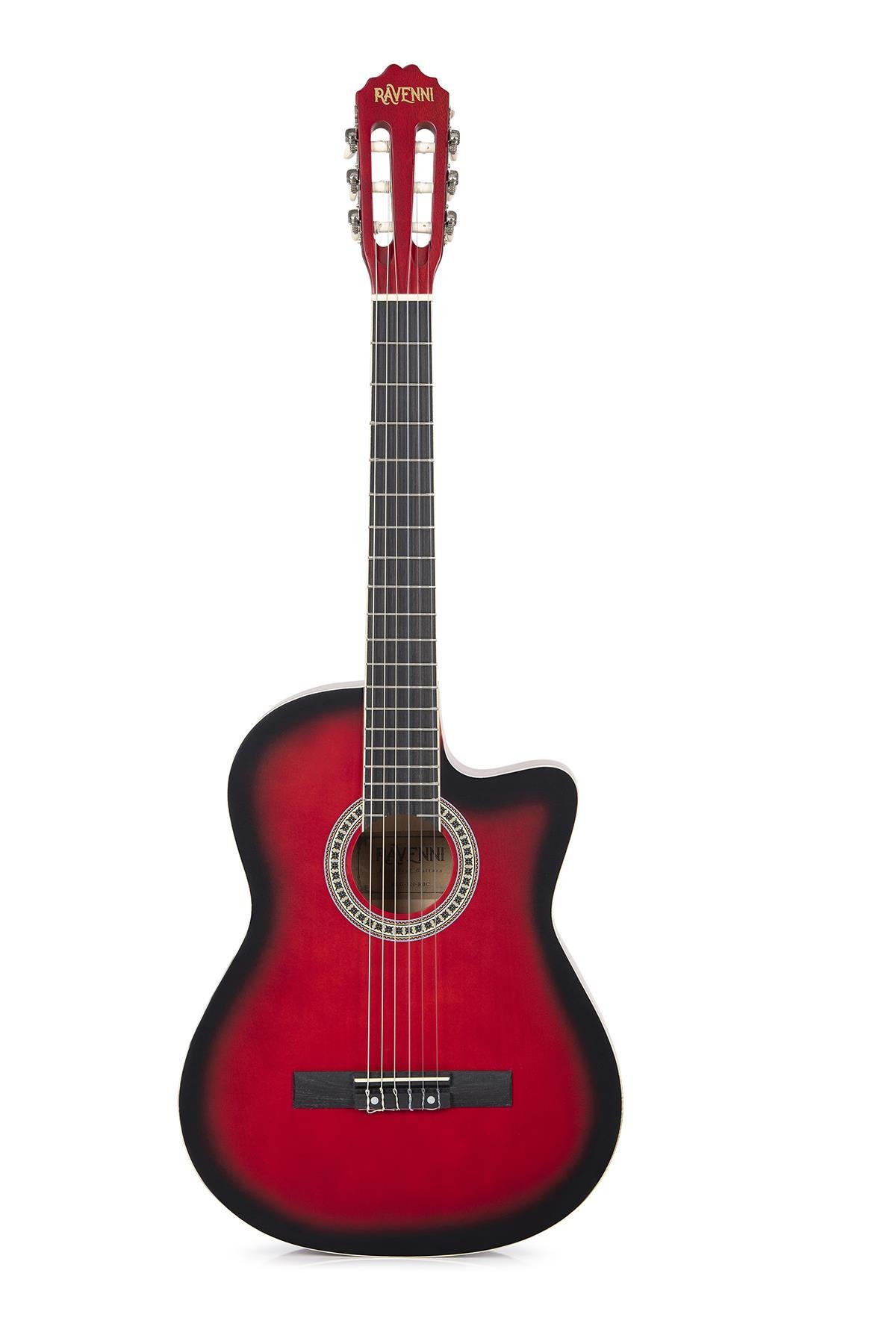 Ravenni RCG120RBC Kırmızı Klasik Gitar